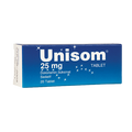 УНИЗОМ / UNISOM 25 MG, 20 таблетки - Turkish Medicine