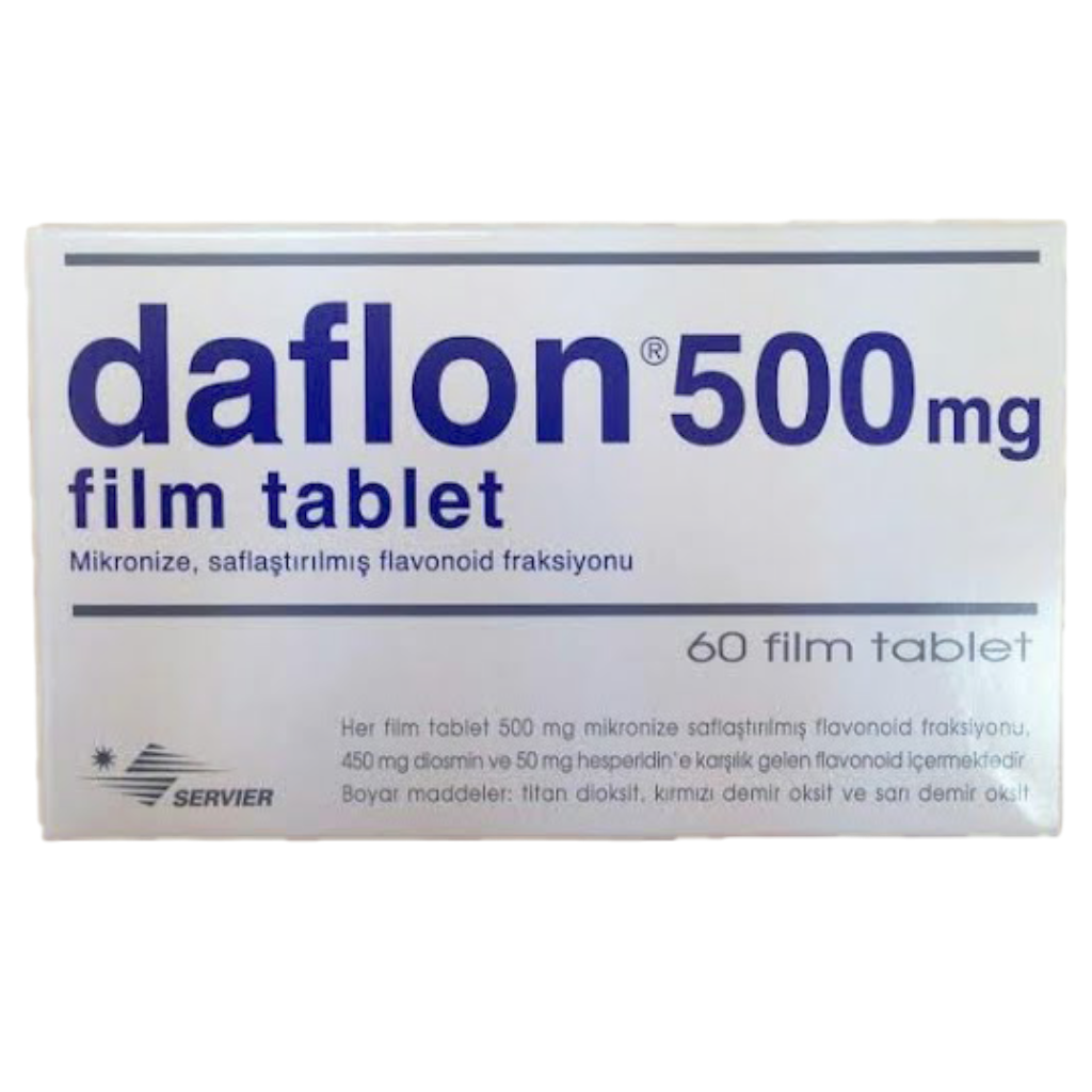 Дафлон / Daflon 500 mg, 60 таблетки - Turkish Medicine