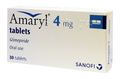 Амарил / Amaryl 4 mg, 30 таблетки - Turkish Medicine
