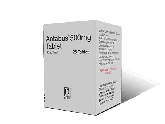 Антабус / Antabus 500 mg, 25 таблетки - Turkish Medicine