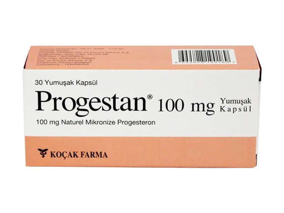 Прогестан / Progestan 100/200 mg - 30 капсули - Turkish Medicine