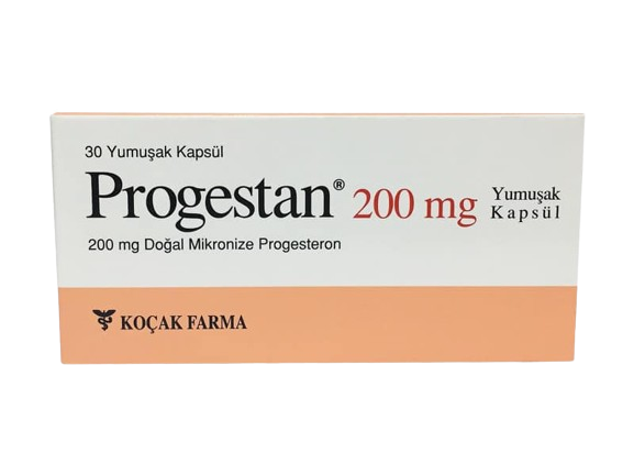Прогестан / Progestan 100/200 mg - 30 капсули - Turkish Medicine