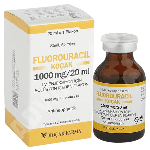 Флуороурацил / Fluorouracil – Kocak IV Injection Icin Solution Iceren флакон 1000 mg - Turkish Medicine