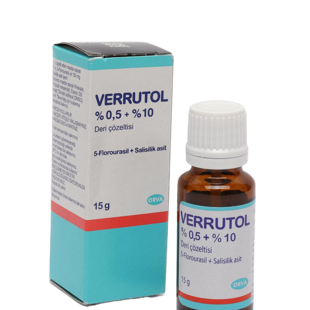 Верутол (Verrutol) Флакон от 15 мг. - Turkish Medicine
