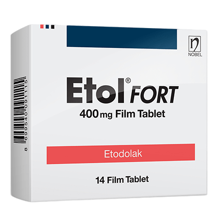 Етодин Форт / Etodin Fort 400 mg, 14 таблетки - Turkish Medicine