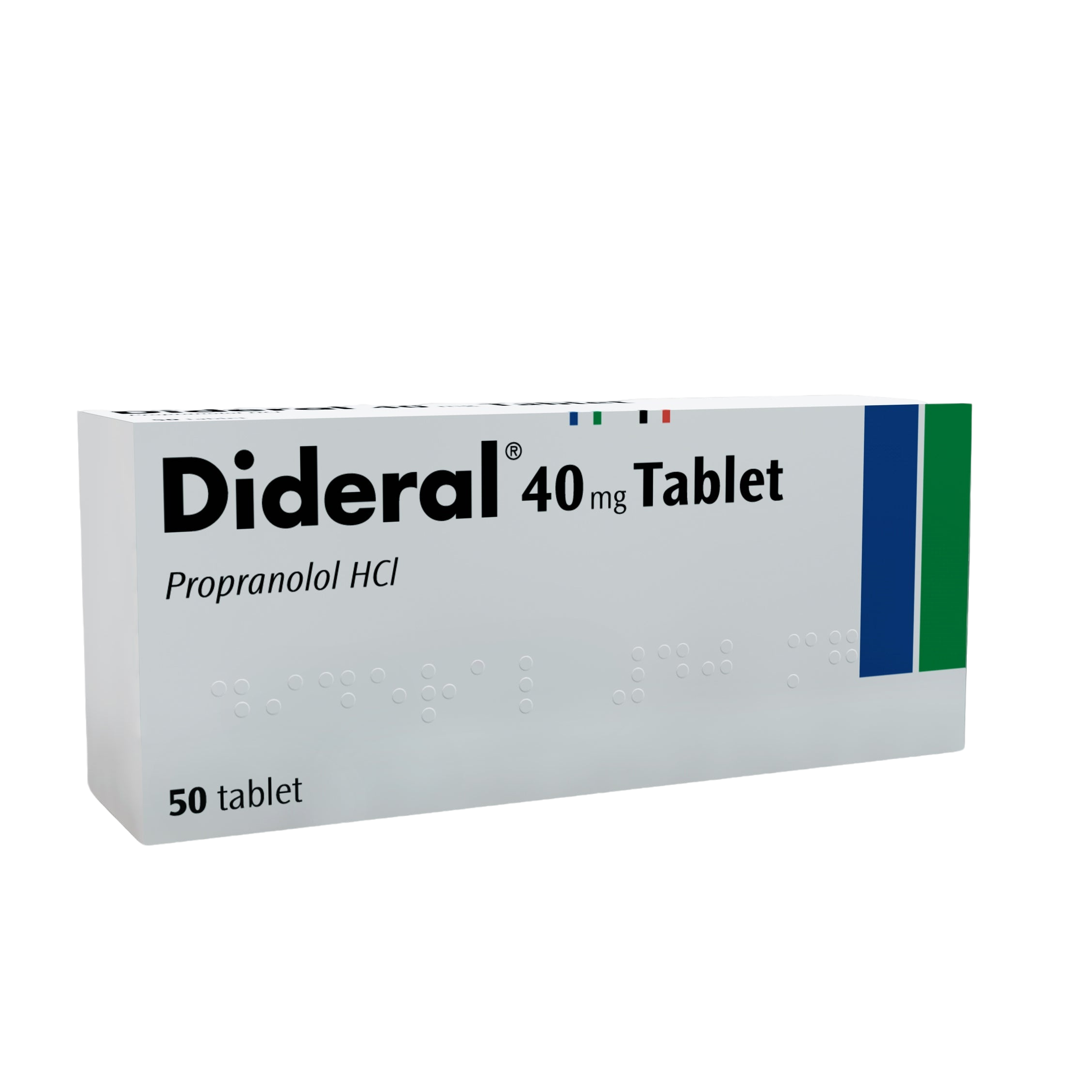 Дидерал / Dideral 40 mg, 50 таблетки - Turkish Medicine