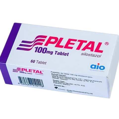 Плетал/Pletal 100 мг, 60 таблетки - Turkish Medicine