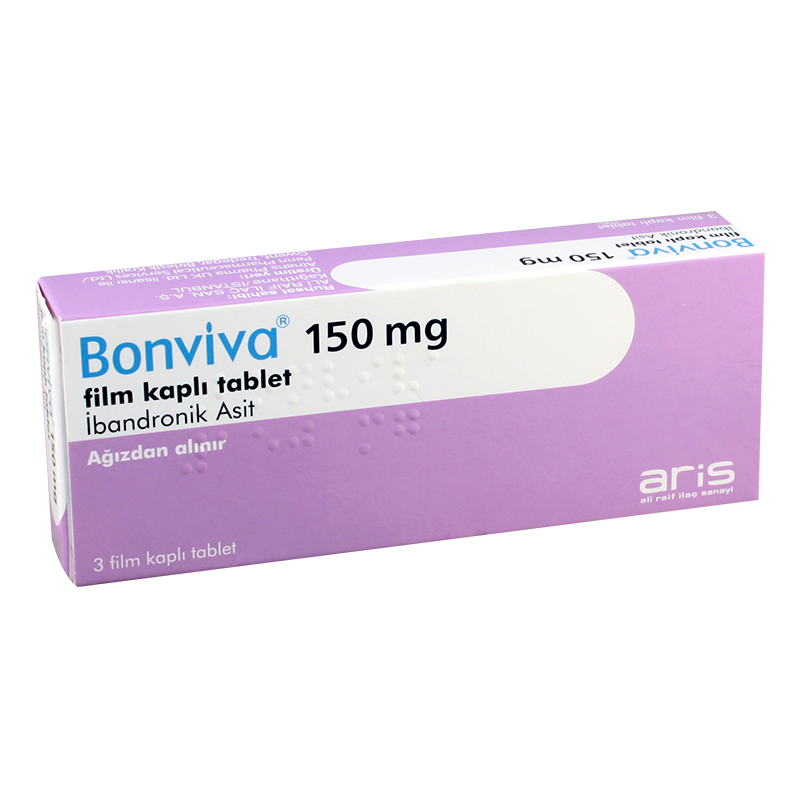 Бонвива / Bonviva 150 mg, 3 таблетки - Turkish Medicine