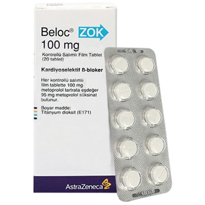 Беталок ЗОК / Betaloc ZOK (Beloc) 50/100 mg - Turkish Medicine