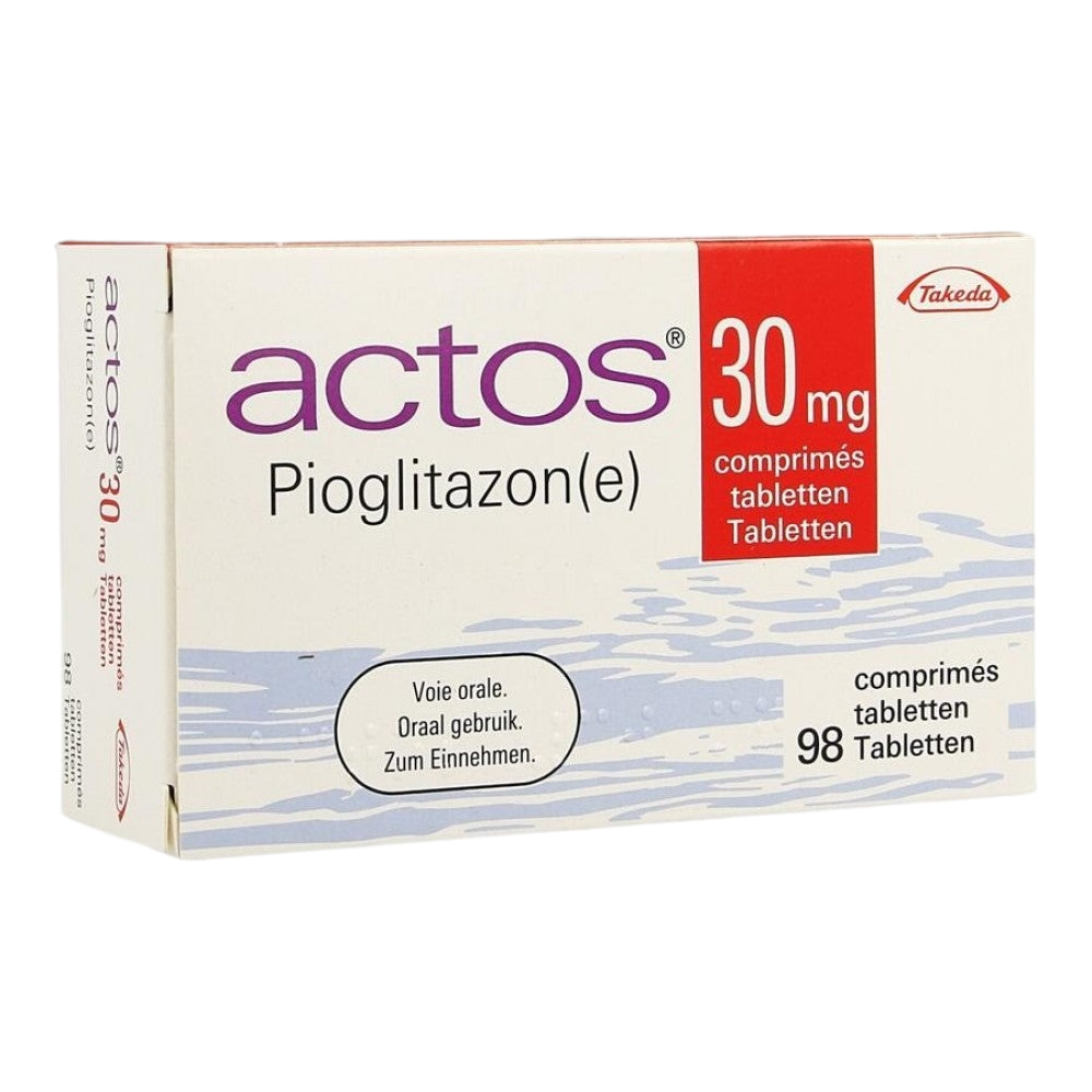 Актос / Actos 15/30 mg, 28 таблетки - Turkish Medicine