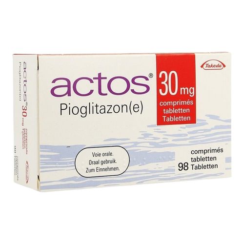 Актос / Actos 15/30 mg, 28 таблетки - Turkish Medicine