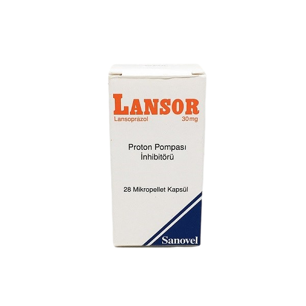 Лансор / Lansor 30 mg, 28 капсули - Turkish Medicine