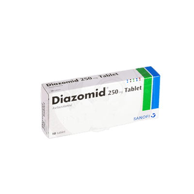 Диазомид / Diazomid 250 mg, 10 tablet - Turkish Medicine