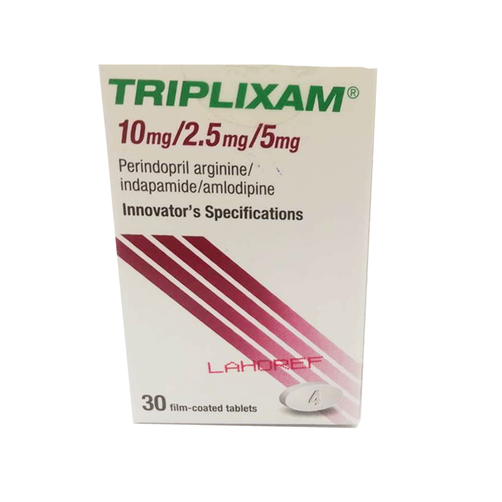 Трипликсам / Triplixam 10 mg/ 2.5 mg/ 5 mg, 30 таблетки - Turkish Medicine