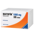 МЕТФОРМИН / METFORMIN (Matofin) 1000 mg, 100 XR таблетки - Turkish Medicine