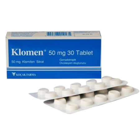 Кломен / Klomen 50 mg, 10 таблетки - Turkish Medicine