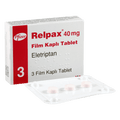 Релпакс / Relpax 40 mg - 3 таблетки - Turkish Medicine