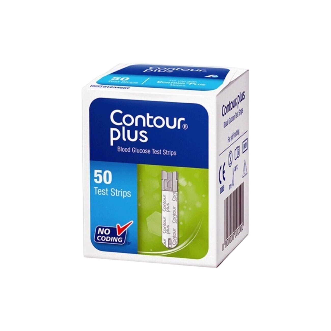 Глюкомер Контур Плюс / Contour Plus, 50 тест ленти за кръвна захар - Turkish Medicine