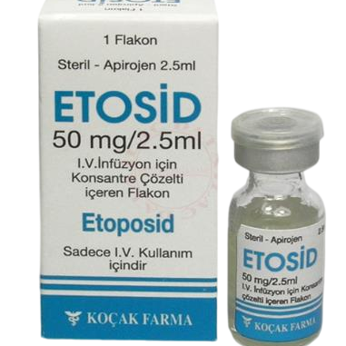 Etosid 50 mg/2.5 ml, 1 флакон - Turkish Medicine