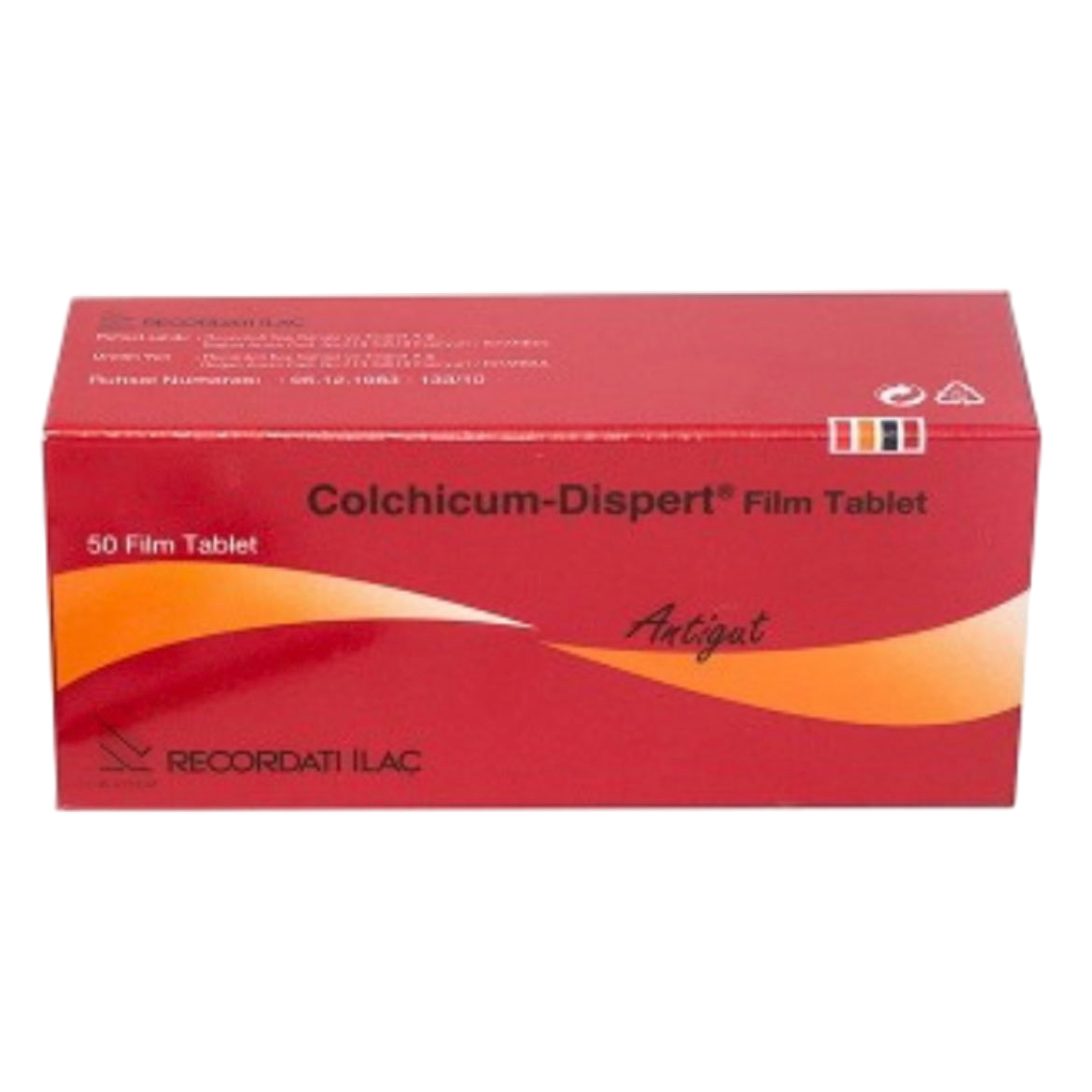 КОЛХИКУМ-ДИСПЕРТ / COLCHICUM DISPERT 0.5 mg, 50 таблетки - Turkish Medicine