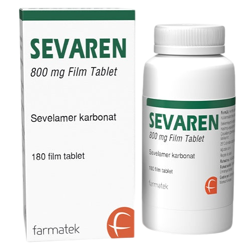 Севарен / Sevaren 800 mg, 180 таблетки - Turkish Medicine