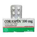 Аспирин Протект / Coraspin 100 mg, 30 таблетки - Turkish Medicine