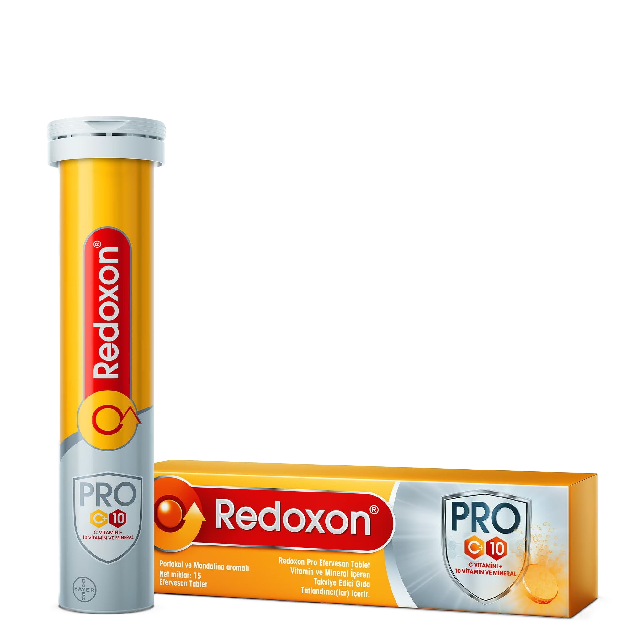 Редоксон Про / Redoxon Pro - 11 витамина в таблетка, 15 таблетки - Turkish Medicine