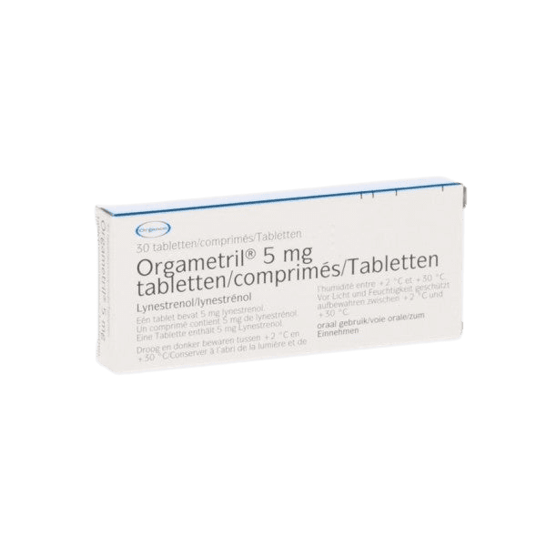 Оргаметрил / Orgametril 5 mg, 30 таблетки - Turkish Medicine