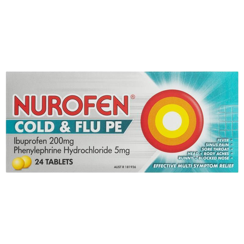 Нурофен Стопколд / Nurofen Stopcold 200 mg, 24 таблетки - Turkish Medicine