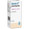 Devit-3 Oral Damla 50.000 I.U./15 ml, Vitamin D - Turkish Medicine