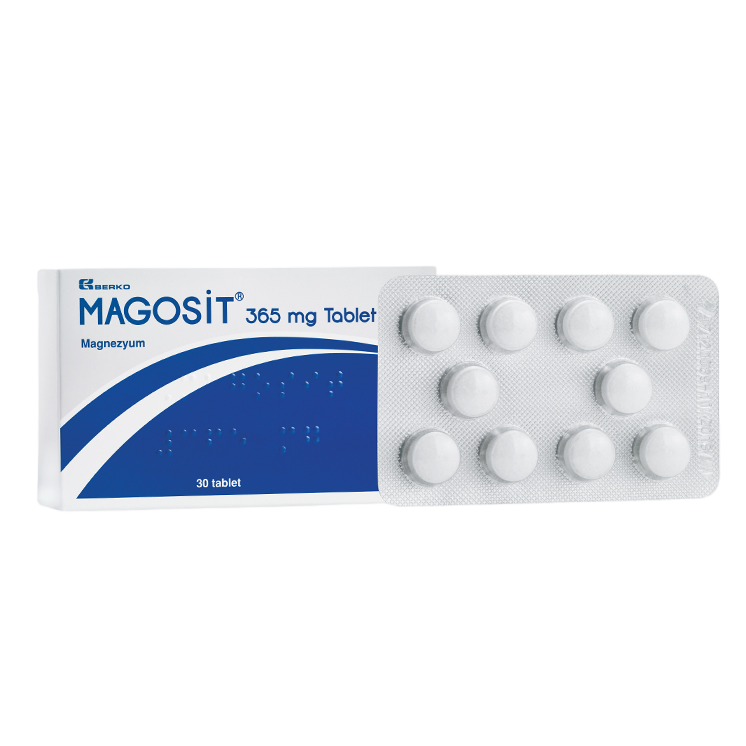 Магосит / Magosit 365 mg, 30 таблетки - Turkish Medicine