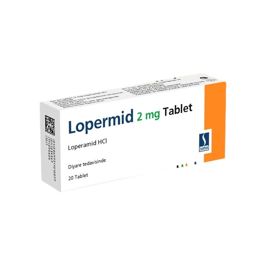 Лоперамид/Loperamide 2 мг, 20 таблетки - Turkish Medicine