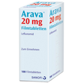 Арава / Arava 20 mg, 30 таблетки - Turkish Medicine