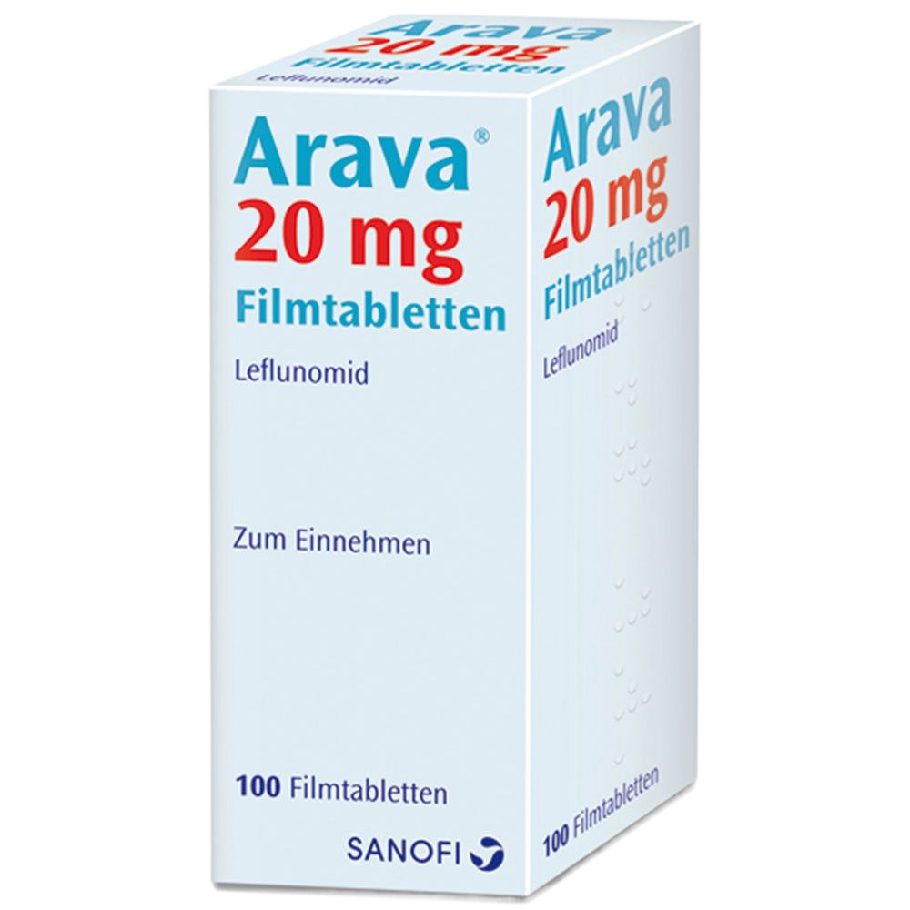 Арава / Arava 20 mg, 30 таблетки - Turkish Medicine