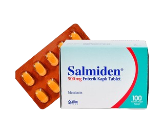 Salmiden / Салмиден 500 mg, 100 таблетки - Turko Pharma
