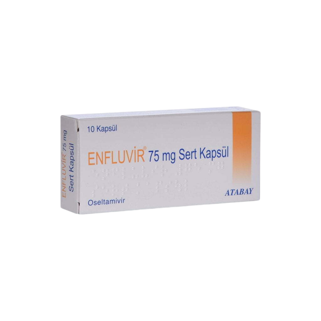 Тамифлу / Tamiflu (Enfluvir) 75 mg, 10 капсули - Turkish Medicine