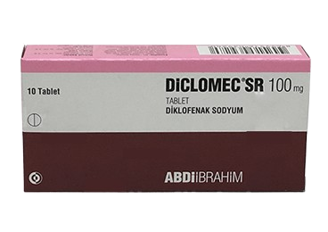 Дикломек / Diclomec SR 100 mg, 10 таблетки - Turkish Medicine