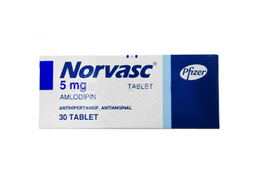 Норваск 5 mg, 30 таблетки