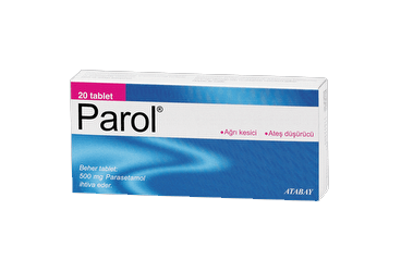 Парол 500 mg, 20 таблетки