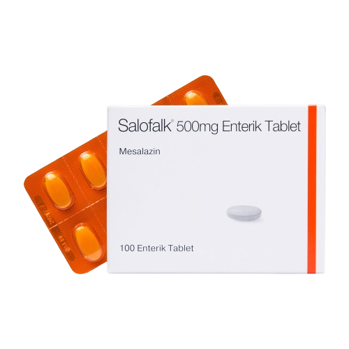 Салофалк / Salofalk, 500 mg, 100 таблетки - Turko Pharma