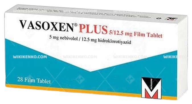 Vasoxen Plus 5 mg/12 mg, 28 таблетки - Turkish Medicine
