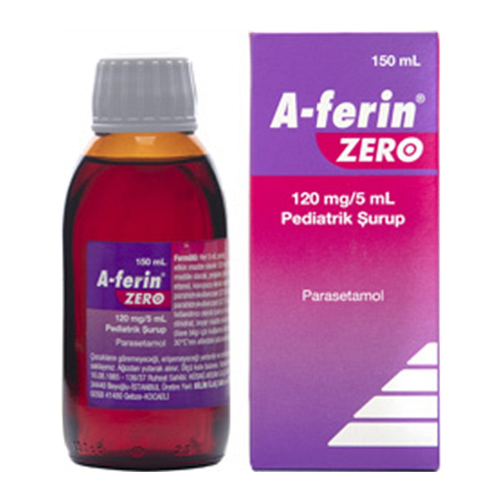А-Ферин Зеро детски сироп 120 mg/5 ml – A-Ferin Zero pediatric syrup 120 mg/5 ml
