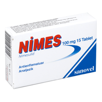 Нимес / Nimes 100 mg, 15 таблетки - Turkish Medicine