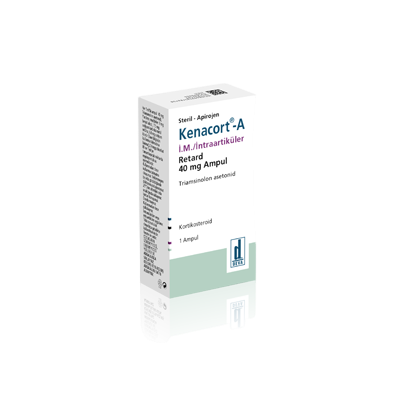 Kenacort -A 40 mg, ампула - Turkish Medicine