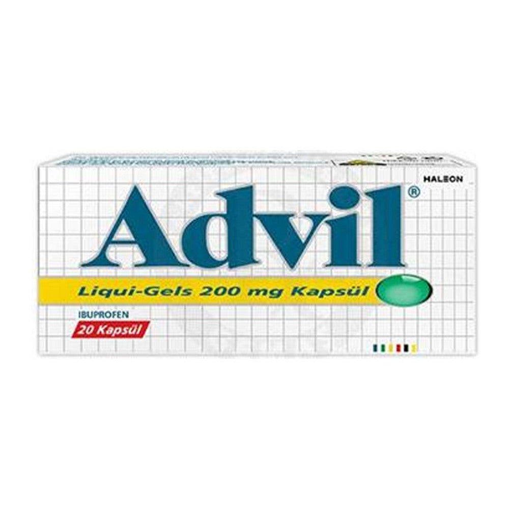 Адвил Ликви-Гелс 200 mg, 20 меки капсули – Advil Liqui-Gels 200 mg, 20 soft capsules