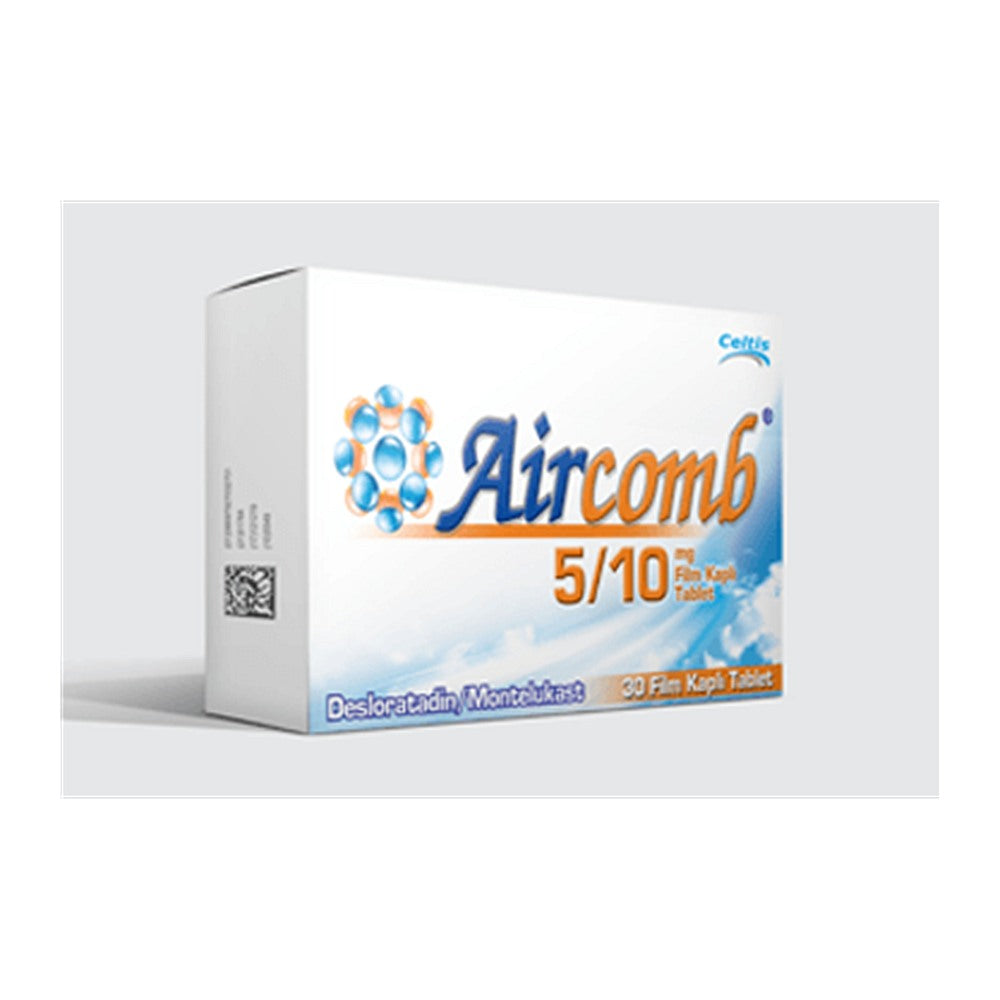 Еъркомб 5 mg/10 mg, 30 филмирани таблетки – Aircomb 5 mg/10 mg, 30 film-coated tablets