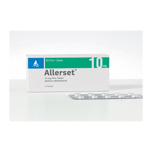Алерсет 10 mg, 20 филмирани таблетки – Allerset 10 mg, 20 film-coated tablets