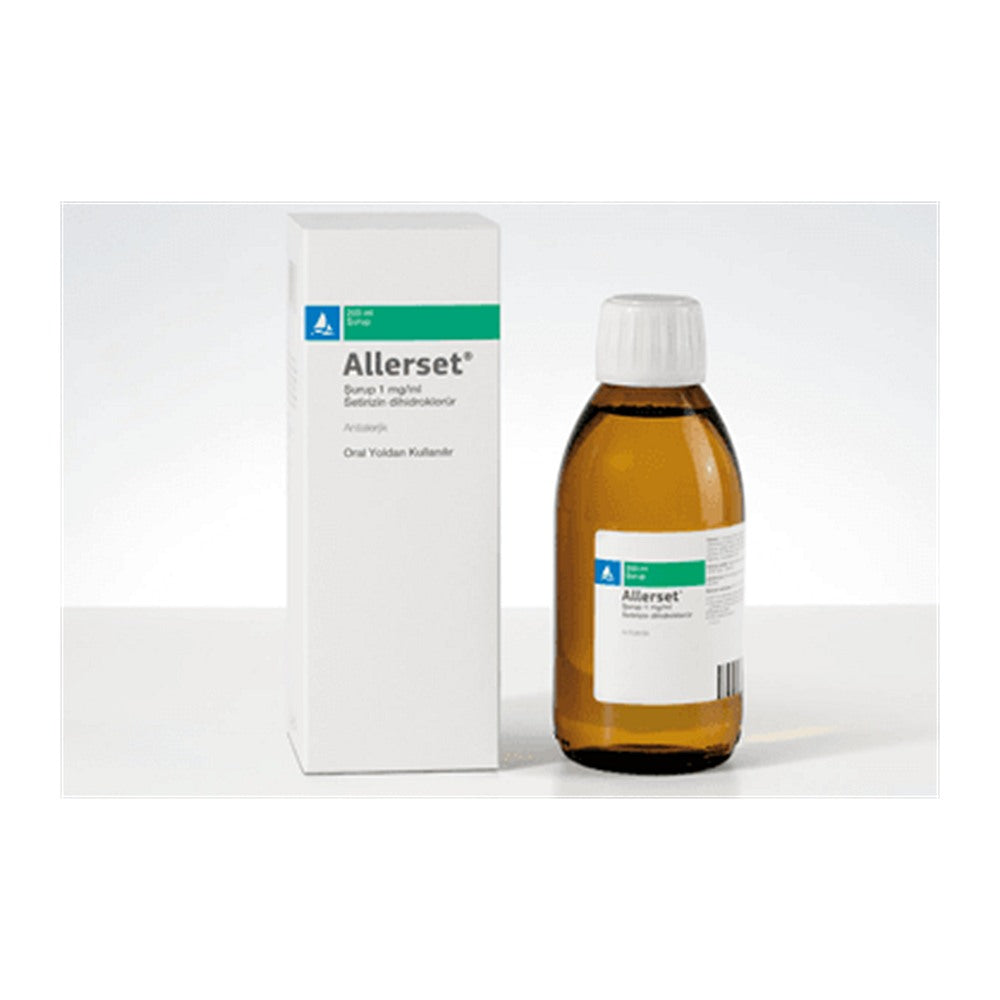 Алерсет сироп 1 mg/ml, 200 ml – Allerset syrup 1 mg/ml, 200 ml