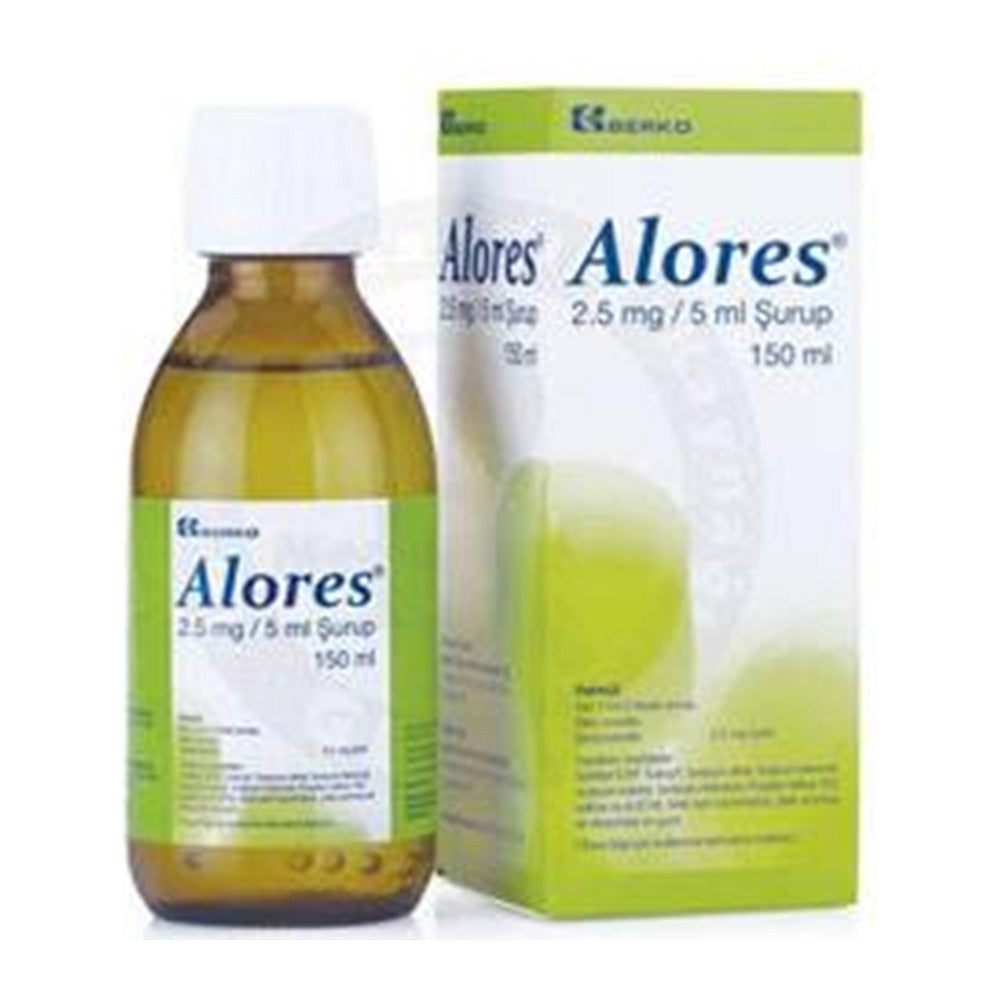 Алорес сироп 2,5 mg/5 ml, 150 ml – Alores syrup 2.5 mg/5 ml, 150 ml