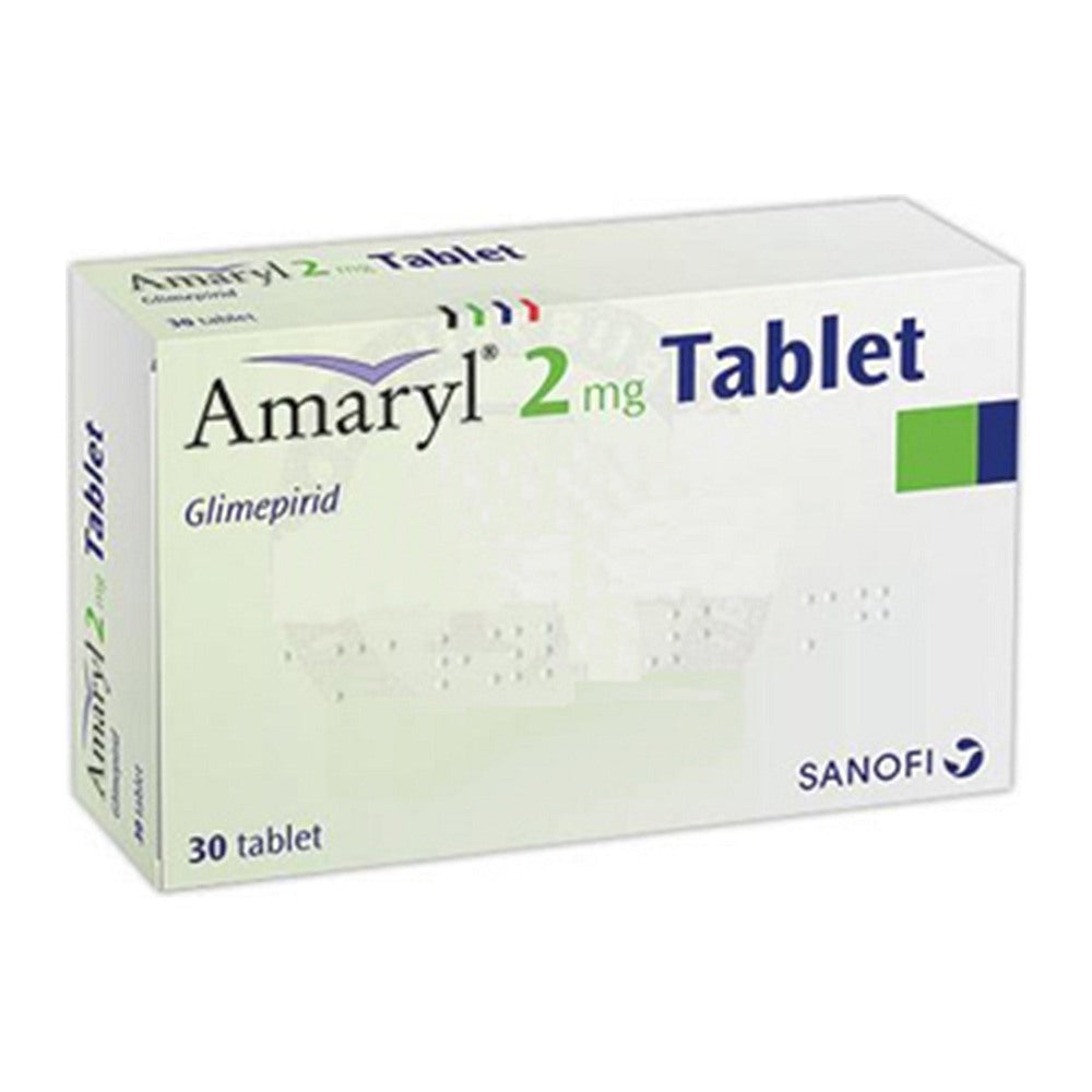 Амарил 2 mg, 30 таблетки – Amaryl 2 mg, 30 tablets